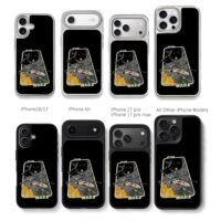 Star Wars Xwing space battle art Chris Brown Phone Case Black Electroplated Silver For Iphone 11 To 17