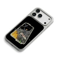 Star Wars Xwing space battle art iPhone 17 Pro Max Electroplated Silver Case2