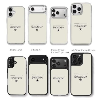 Starboy black star and tiny slogan Chris Brown Phone Case Black Electroplated Silver For Iphone 11 To 17