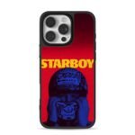 Starboy McLaren F1 racer helmet red iPhone 16 Pro Max Black Case