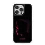 Starboy The Weeknd pink silhouette art iPhone 16 Pro Max Black Case