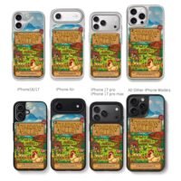 Stardew Valley cartoon farm animals Chris Brown Phone Case Black Electroplated Silver For Iphone 11 To 17
