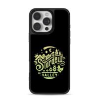 Stardew Valley chicken farm logo iPhone 16 Pro Max Black Case