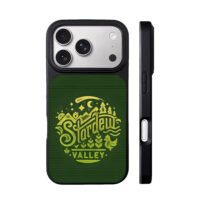 Stardew Valley chicken trees logo iPhone 17 Pro Max Black Case