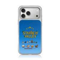 Stardew Valley pixel farm animals iPhone 17 Pro Max Electroplated Silver Case1