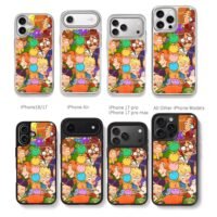 Stardew Valley villagers junimo art Chris Brown Phone Case Black Electroplated Silver For Iphone 11 To 17