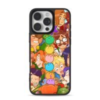 Stardew Valley villagers junimo art iPhone 16 Pro Max Black Case