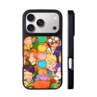 Stardew Valley villagers junimo art iPhone 17 Pro Max Black Case