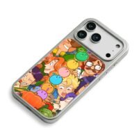 Stardew Valley villagers junimo art iPhone 17 Pro Max Electroplated Silver Case2