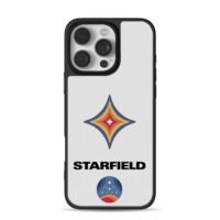 Starfield star and space planet art iPhone 16 Pro Max Black Case