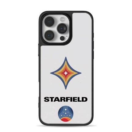 Starfield star and space planet art iPhone 16 Pro Max Black Case