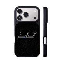 StephenCurrySCStarryBlackBackground iPhone 17 Pro Max Black Case
