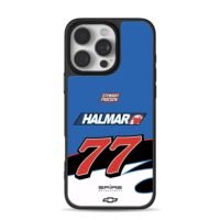 Stewart Friesen Halmar 77 Chevy livery iPhone 16 Pro Max Black Case