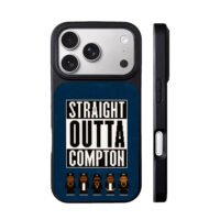 Straight Outta Compton NWA pix crew iPhone 17 Pro Max Black Case