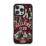Stranger Things Hellfire Club DnD iPhone 16 Pro Max Black Case
