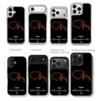 Strava running route workout stats Chris Brown Phone Case Black Electroplated Silver For Iphone 11 To 17