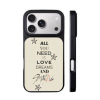 Stray Kids all you need love stars iPhone 17 Pro Max Black Case