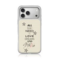Stray Kids all you need love stars iPhone 17 Pro Max Electroplated Silver Case1
