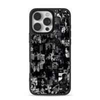 Stray Kids black white collage iPhone 16 Pro Max Black Case