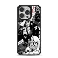 Stray Kids black white collage iPhone 16 Pro Max Black Case