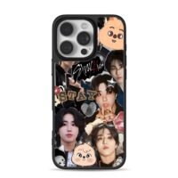 Stray Kids Han Jisung SKZOO STAY iPhone 16 Pro Max Black Case