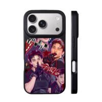 Stray Kids Hyunjin stage collage Phone Case for iPhone 11-17 & Samsung Galaxy S24-S26 - Image 3