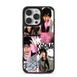 Stray Kids Jeongin Karma collage iPhone 16 Pro Max Black Case