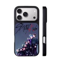 Stray Kids Kpop Bunny Ears Group iPhone 17 Pro Max Black Case