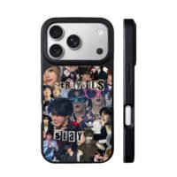 Stray Kids member collage with stay iPhone 17 Pro Max Black Case