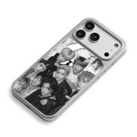 Stray Kids monochrome collage iPhone 17 Pro Max Electroplated Silver Case2