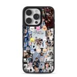 Stray Kids photo collage with SKZOO iPhone 16 Pro Max Black Case