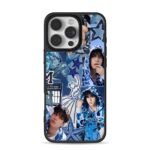 Stray Kids Seungmin blue cat iPhone 16 Pro Max Black Case