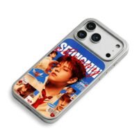 Stray Kids Seungmin cherry collage iPhone 17 Pro Max Electroplated Silver Case2