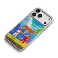 Street Fighter Ryu Ken fight scene iPhone 17 Pro Max Electroplated Silver Case2