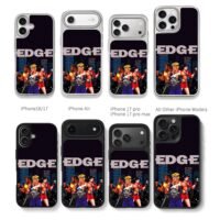 Streets of Rage EDGE pixel trio art Chris Brown Phone Case Black Electroplated Silver For Iphone 11 To 17
