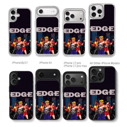 Streets of Rage EDGE pixel trio art Chris Brown Phone Case Black Electroplated Silver For Iphone 11 To 17