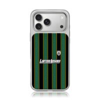 Striped football jersey with badge iPhone 17 Pro Max Electroplated Silver Case1