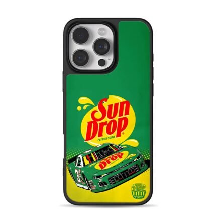 Sun Drop NASCAR stock car speedway iPhone 16 Pro Max Black Case