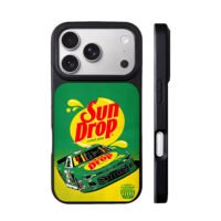 Sun Drop NASCAR stock car speedway iPhone 17 Pro Max Black Case