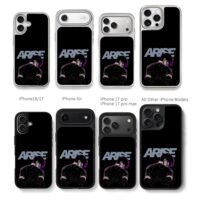 Sung Jin Woo Arise purple eye Chris Brown Phone Case Black Electroplated Silver For Iphone 11 To 17