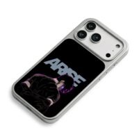 Sung Jin Woo Arise purple eye iPhone 17 Pro Max Electroplated Silver Case2