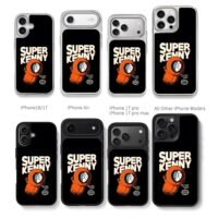 Super Kenny South Park cartoon Chris Brown Phone Case Black Electroplated Silver For Iphone 11 To 17
