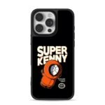 Super Kenny South Park cartoon iPhone 16 Pro Max Black Case