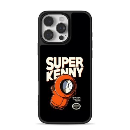 Super Kenny South Park cartoon iPhone 16 Pro Max Black Case