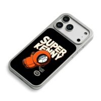Super Kenny South Park cartoon iPhone 17 Pro Max Electroplated Silver Case2