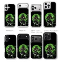 Super Saiyan Broly Dragon Ball Chris Brown Phone Case Black Electroplated Silver For Iphone 11 To 17