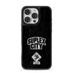 Suplex City wrestling danger sign iPhone 16 Pro Max Black Case