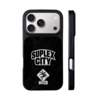 Suplex City wrestling danger sign iPhone 17 Pro Max Black Case