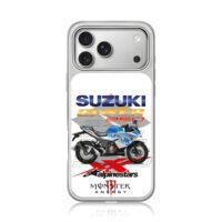 Suzuki Gixxer250 alpinestars Monster iPhone 17 Pro Max Electroplated Silver Case1