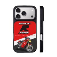 Suzuki GSX R750 limited racing bike iPhone 17 Pro Max Black Case